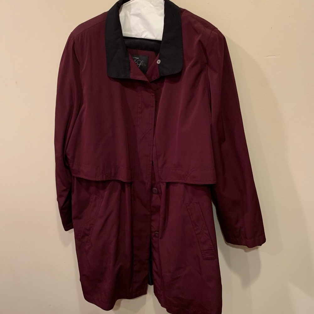 Fleet Street - Burgundy Coat